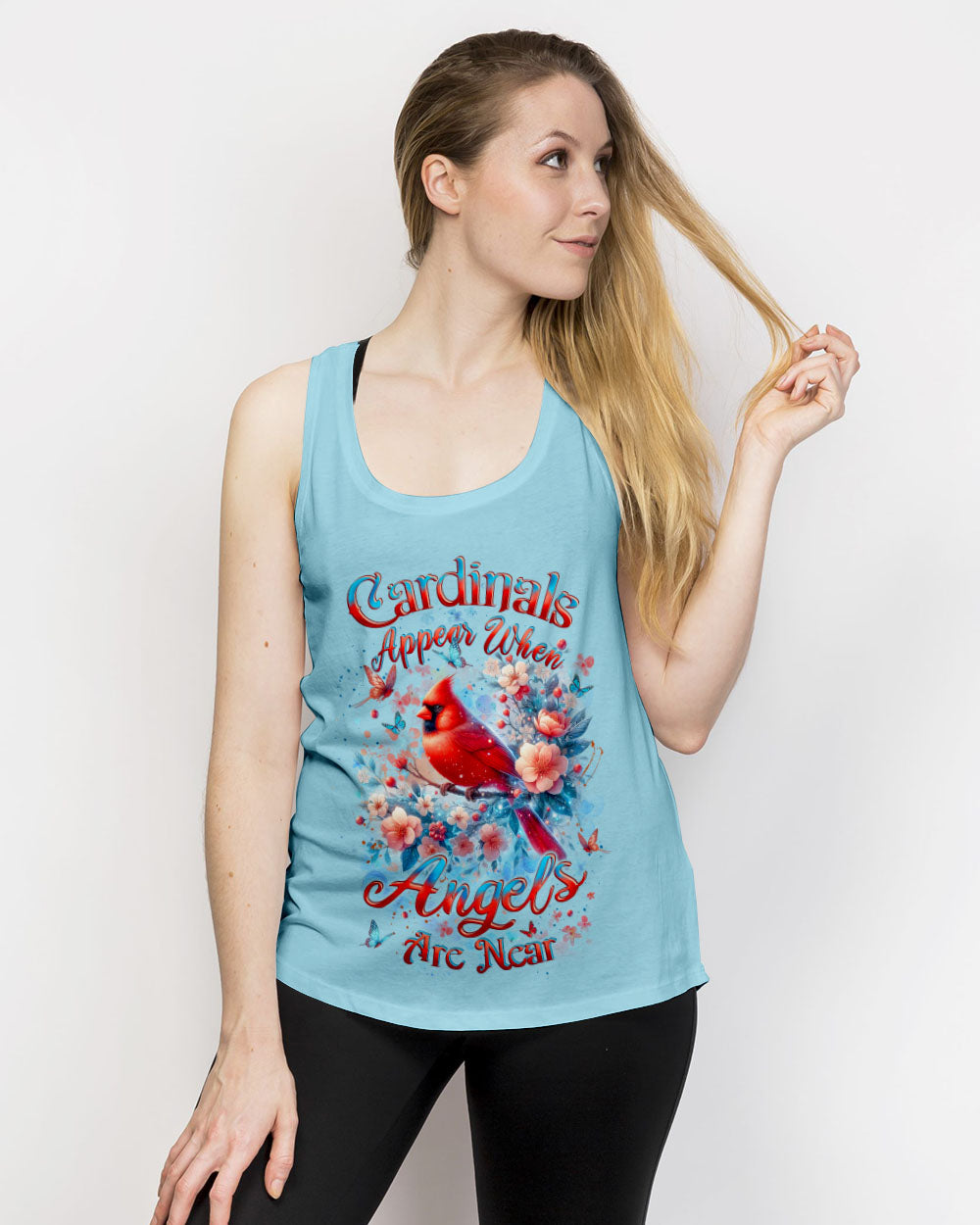 Cardinals Appear When Angels Are Near Women's All Over Print Shirt - Yhlt1803252