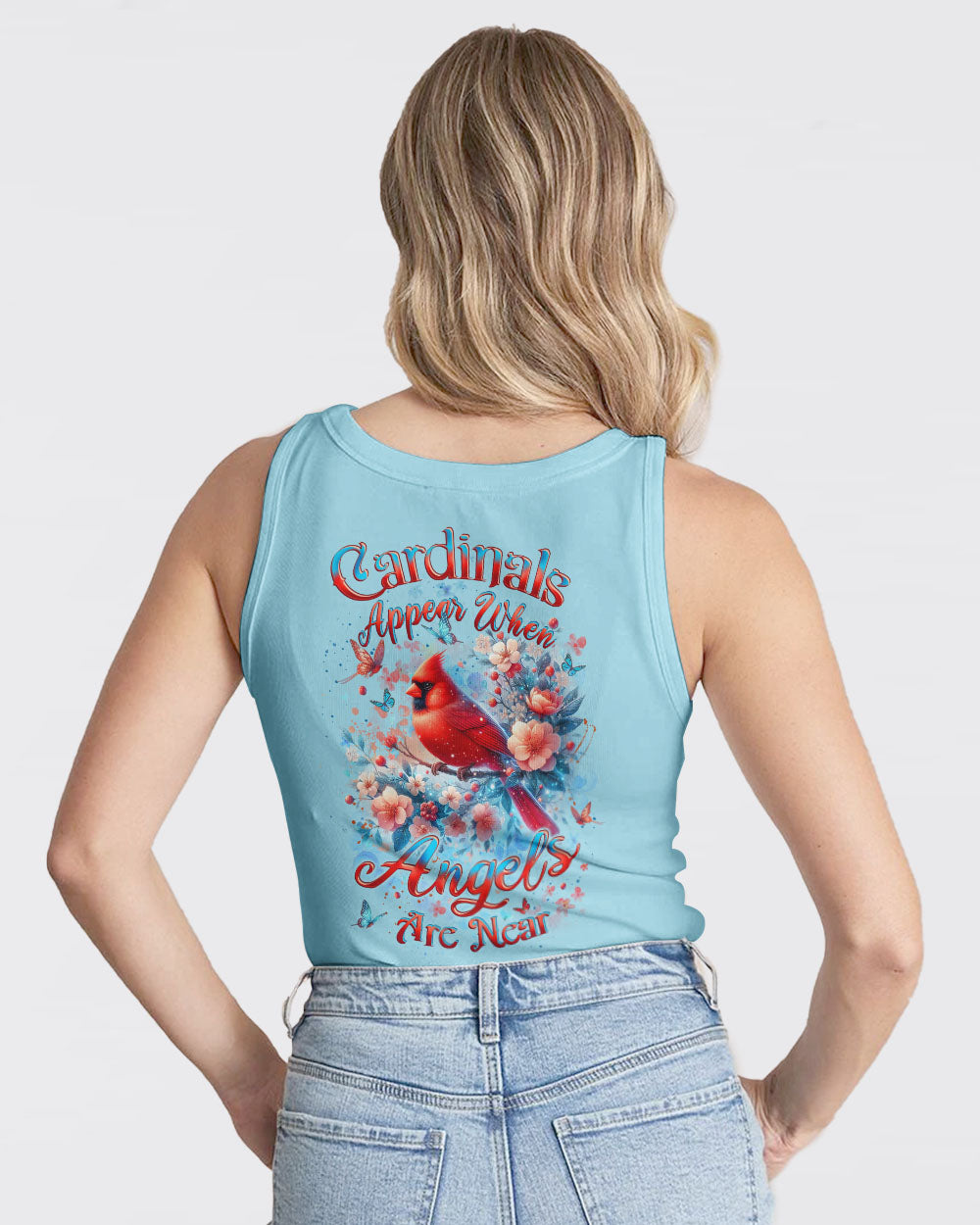 Cardinals Appear When Angels Are Near Women's All Over Print Shirt - Yhlt1803252