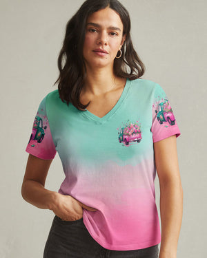 Jesus Take The Wheel Women's All Over Print Shirt - Yhlt1902252