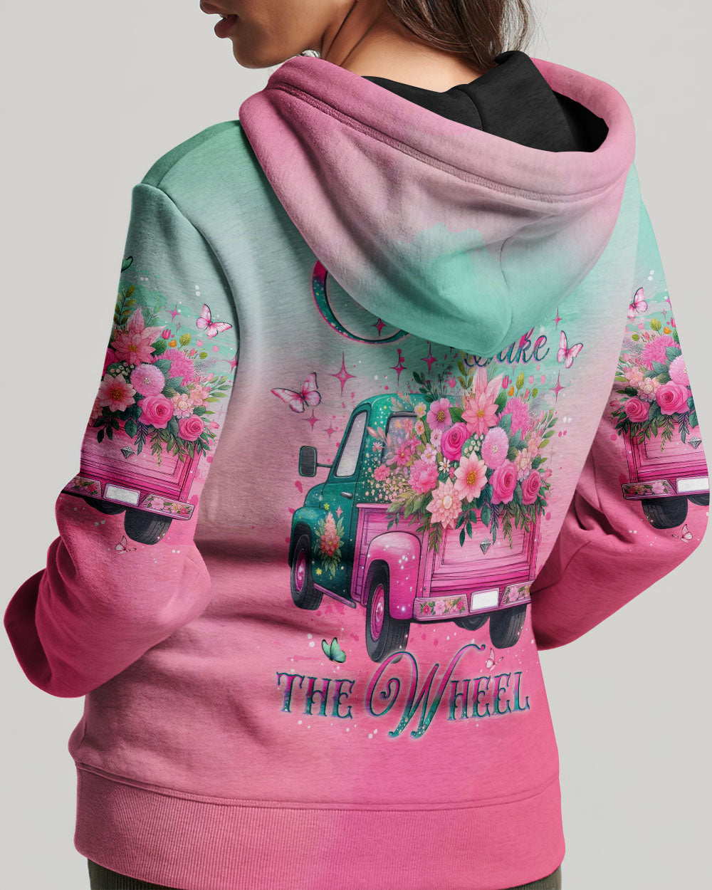 Jesus Take The Wheel Women's All Over Print Shirt - Yhlt1902252