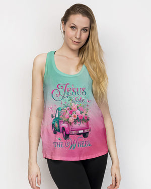 Jesus Take The Wheel Women's All Over Print Shirt - Yhlt1902252
