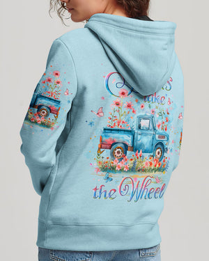 Jesus Take The Wheel Women's All Over Print Shirt - Yhlt1903243