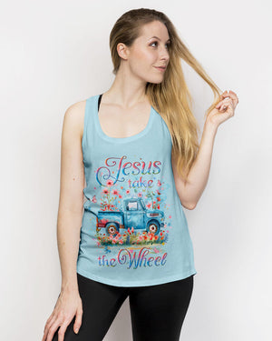 Jesus Take The Wheel Women's All Over Print Shirt - Yhlt1903243