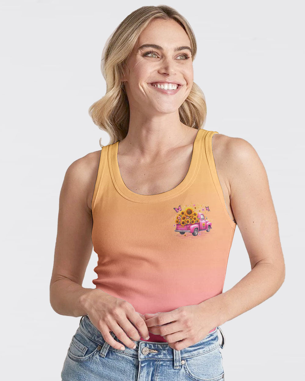 Jesus Take The Wheel Sunflowers Women's All Over Print Shirt - Yhlt2002253