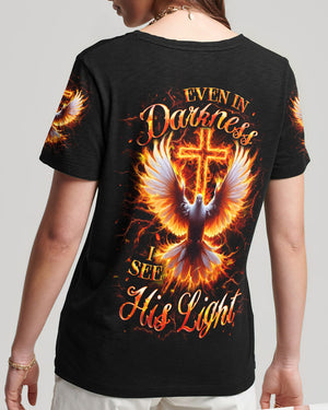 Even In The Darkness Women's All Over Print Shirt - Yhlt2011252