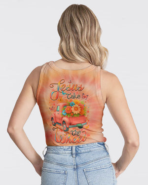 Jesus Take The Wheel Women's All Over Print Shirt - Yhlt2104253