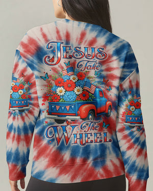 Jesus Take The Wheel Women's All Over Print Shirt - Yhlt2105252