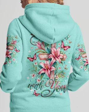 God Is With You Women's All Over Print Shirt - Yhlt2110252