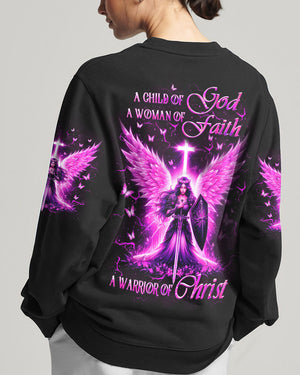 A Child Of God A Woman Of Faith Women's All Over Print Shirt - Yhlt2301262