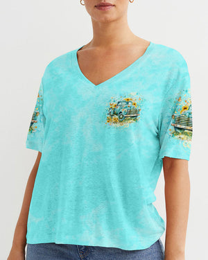 Jesus Take The Wheel Women's All Over Print Shirt - Yhlt2304243