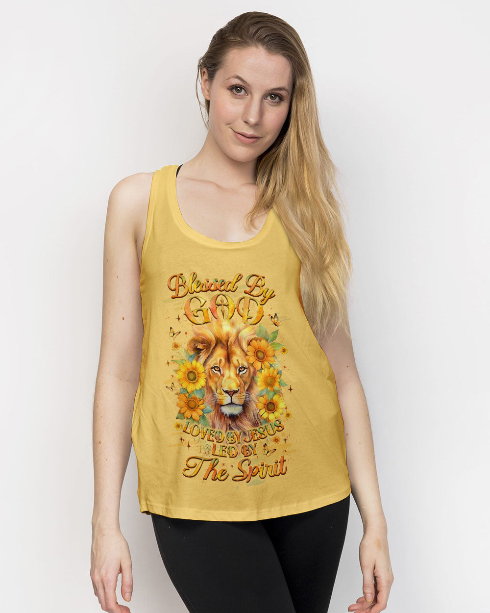 Blessed By God Lion Women's All Over Print Shirt - Yhlt2312251