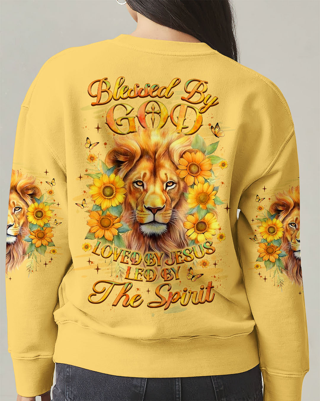 Blessed By God Lion Women's All Over Print Shirt - Yhlt2312251