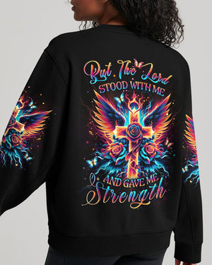 But The Lord Stood With Me Women's All Over Print Shirt - Yhlt2501244