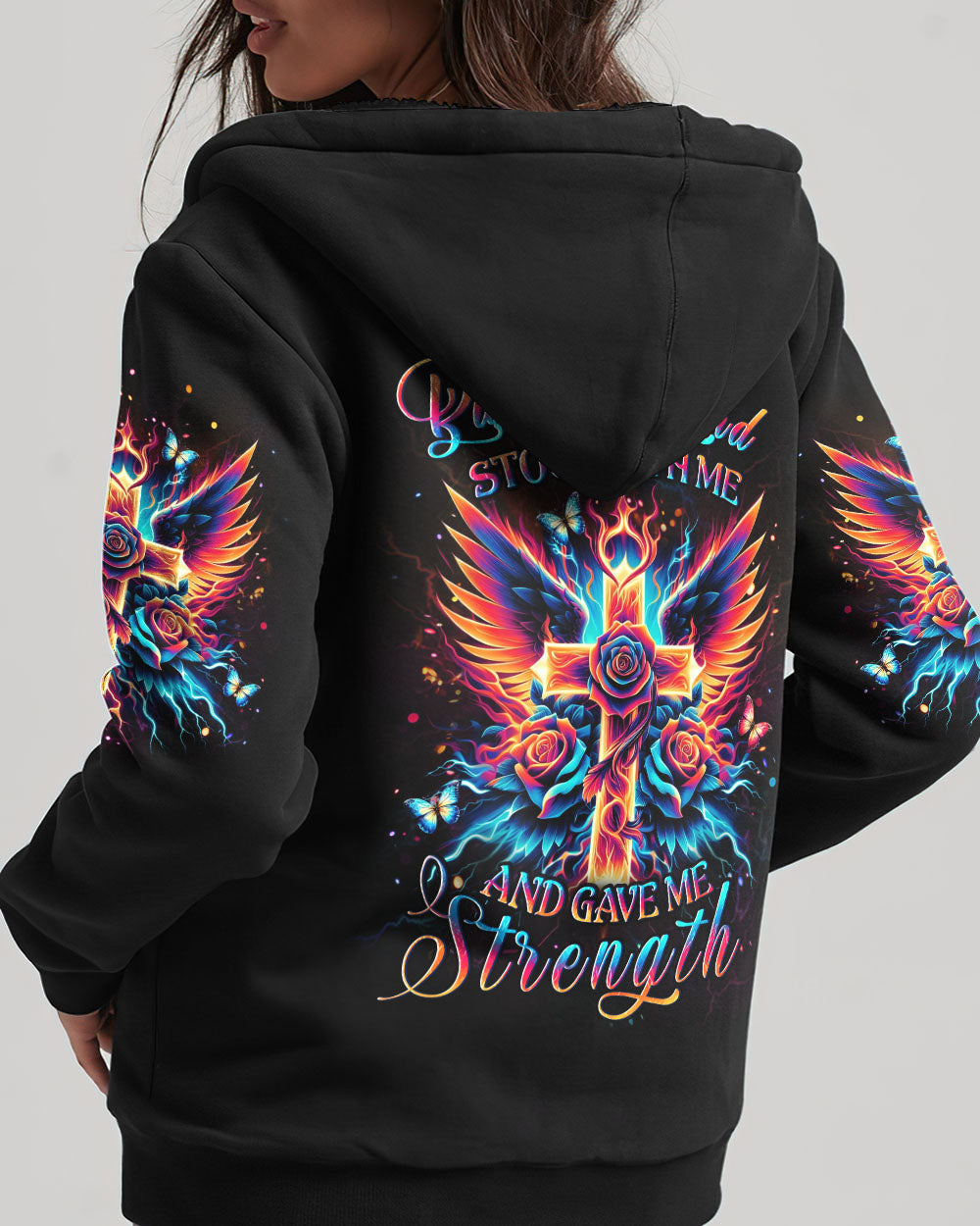 But The Lord Stood With Me Women's All Over Print Shirt - Yhlt2501244