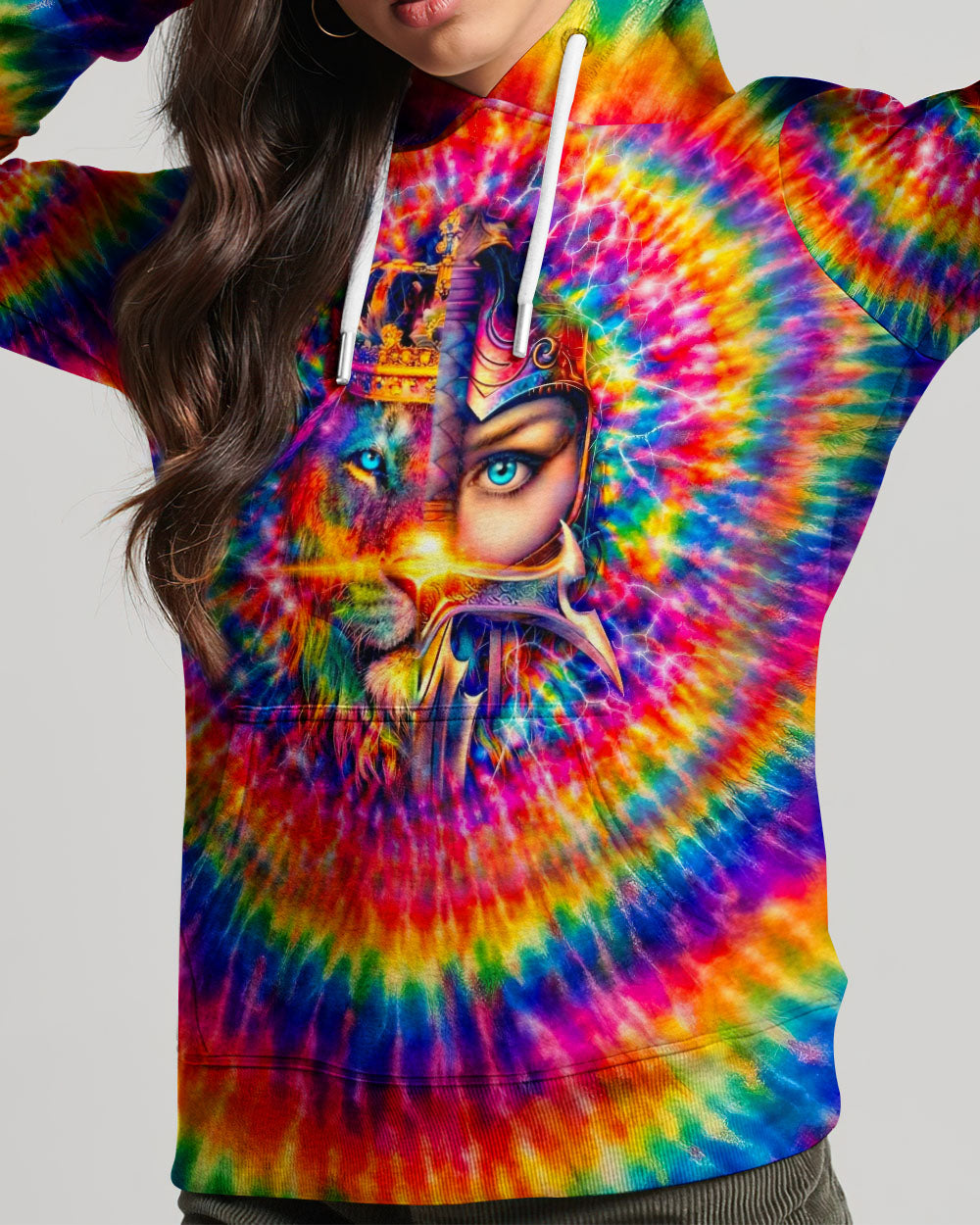 Warrior Of Christ Colorful Swirl Women's All Over Print Shirt - Yhlt2502262