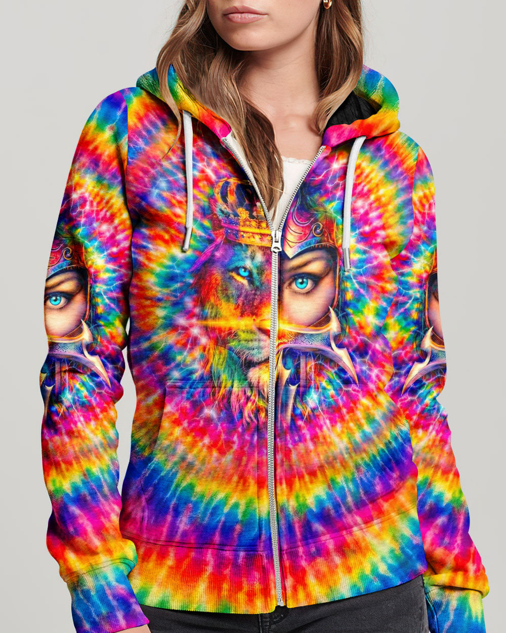 Warrior Of Christ Colorful Swirl Women's All Over Print Shirt - Yhlt2502262