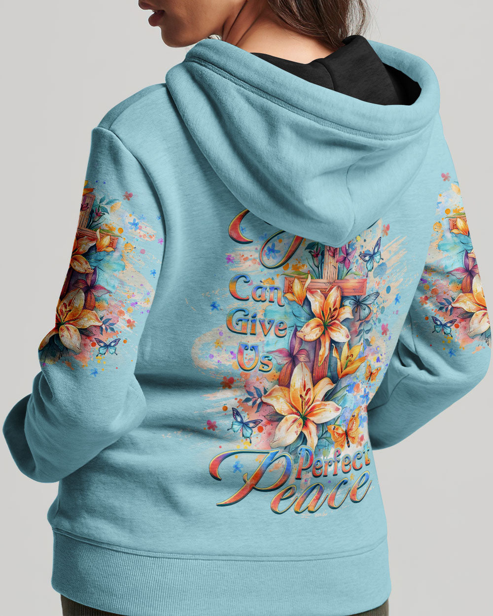 Only God Can Give Us Perfect Peace Women's All Over Print Shirt - Yhlt2602241