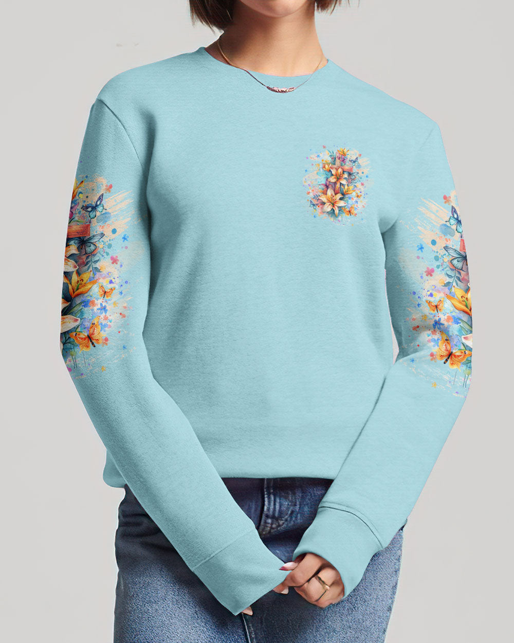 Only God Can Give Us Perfect Peace Women's All Over Print Shirt - Yhlt2602241