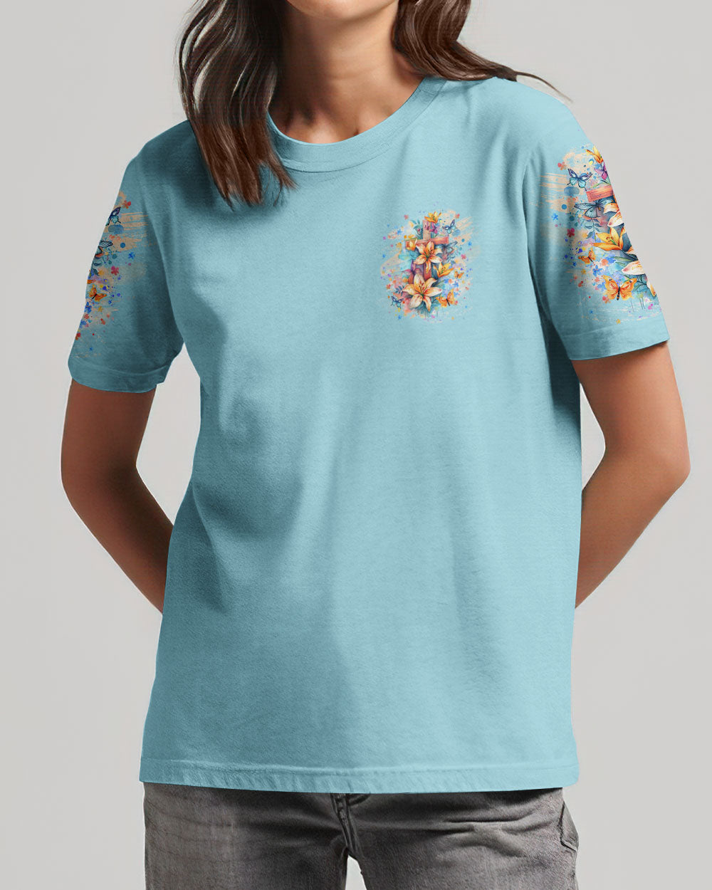 Only God Can Give Us Perfect Peace Women's All Over Print Shirt - Yhlt2602241