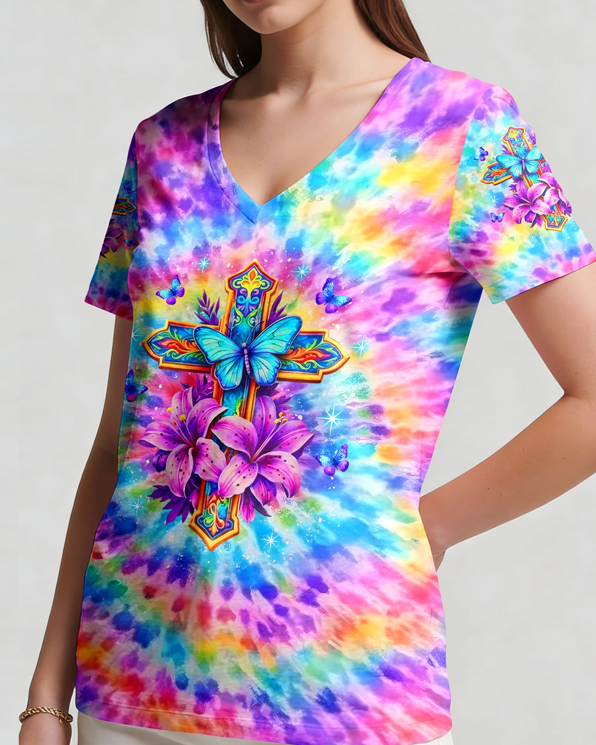 I Believe In God Women's All Over Print Shirt - Yhlt2602261