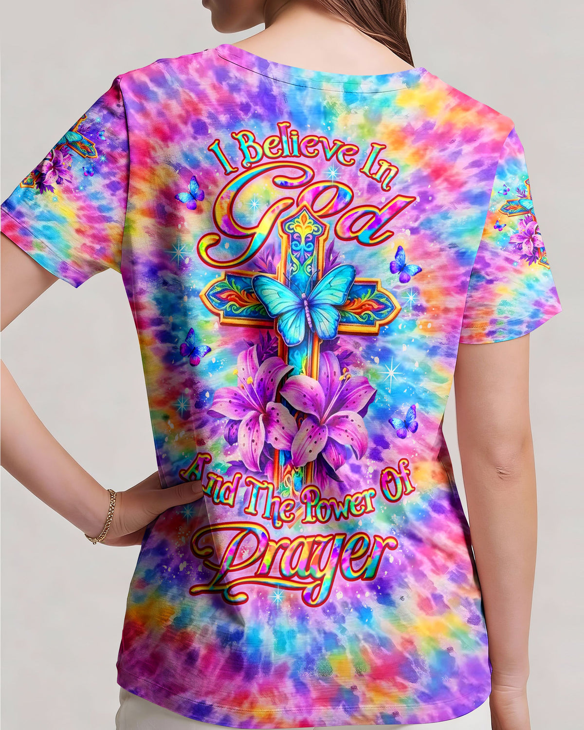 I Believe In God Women's All Over Print Shirt - Yhlt2602261