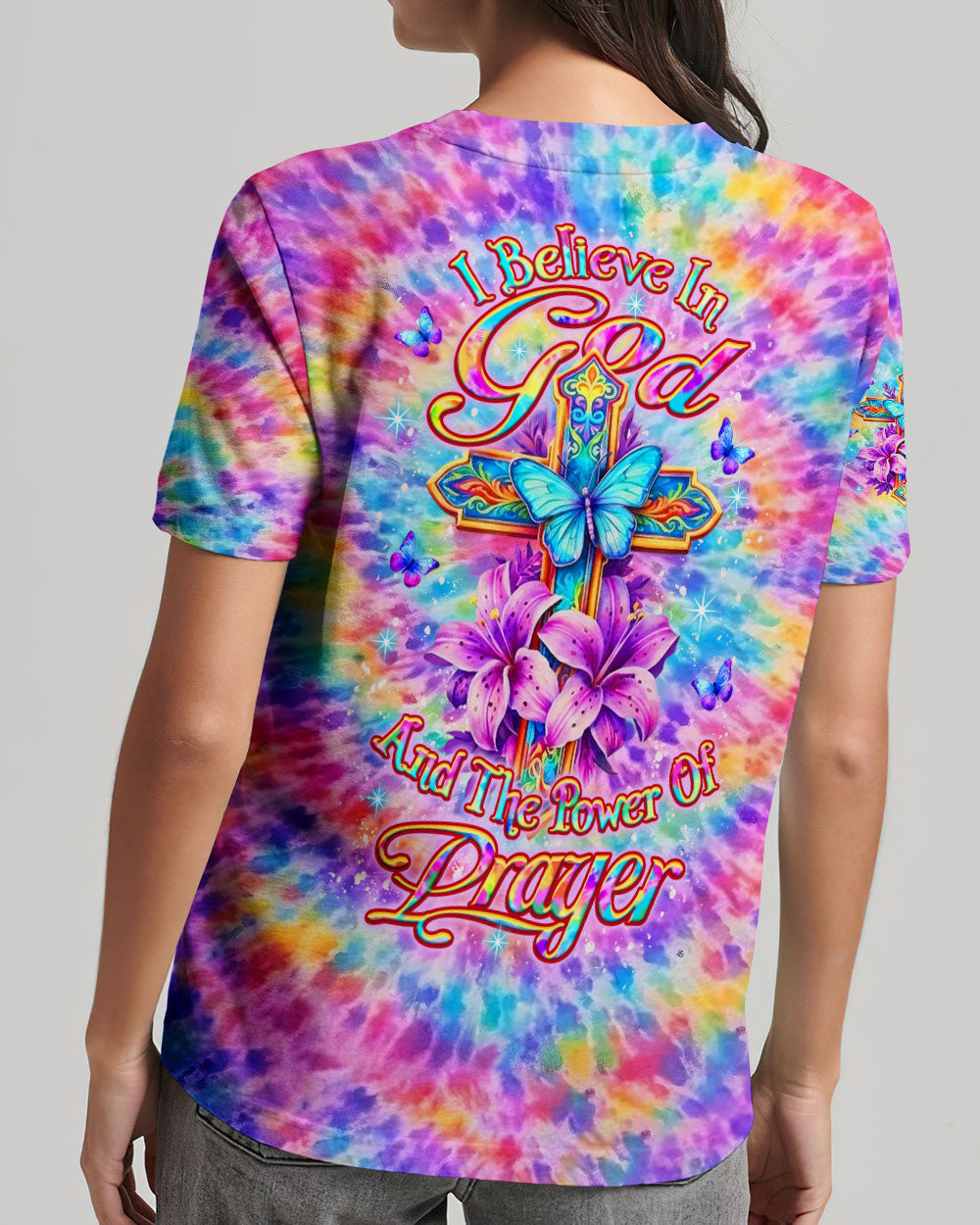 I Believe In God Women's All Over Print Shirt - Yhlt2602261