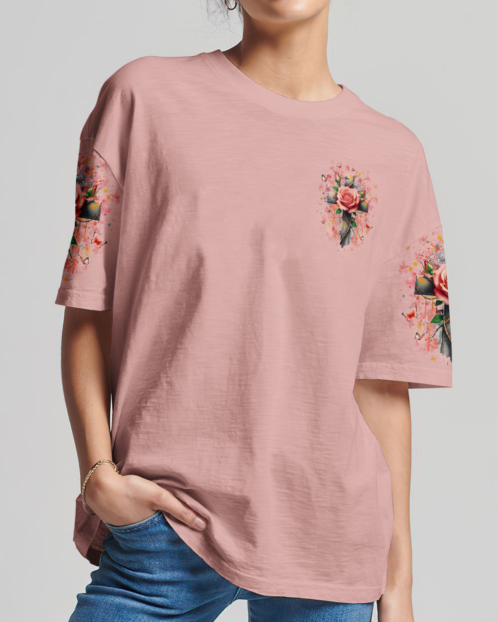 With God All Things Are Possible Women's All Over Print Shirt -  Yhlt2603252