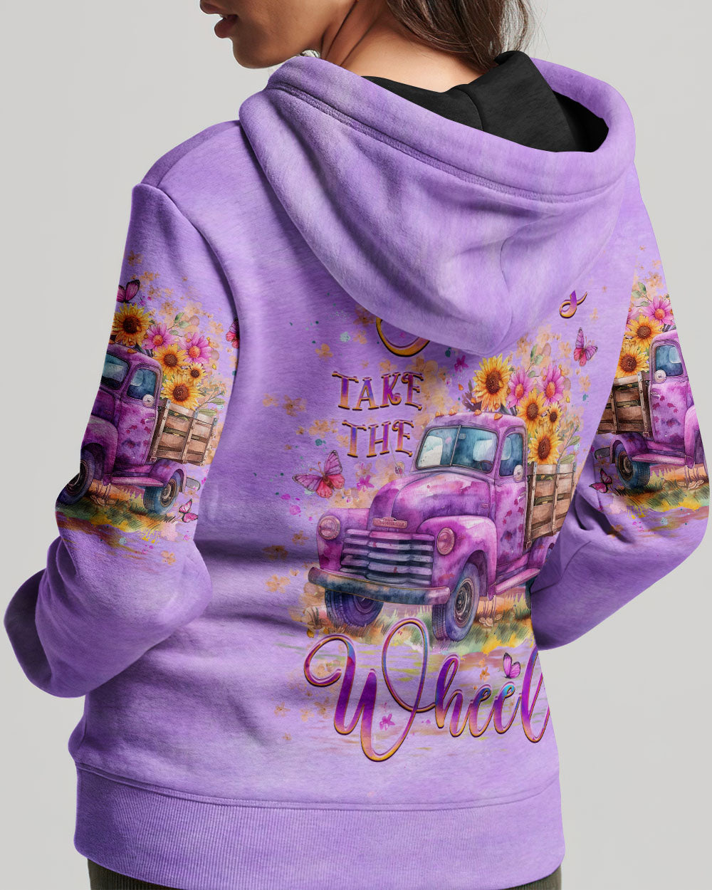 Jesus Take The Wheel Women's All Over Print Shirt - Yhlt2604242