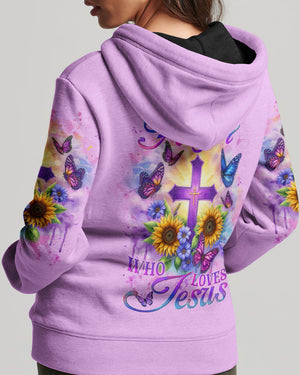Just A Girl Who Loves Jesus Women's All Over Print Shirt - Yhlt2712233
