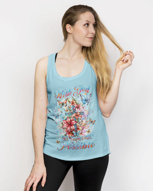 With God All Things Are Possible Women's All Over Print Shirt - Yhlt2802241