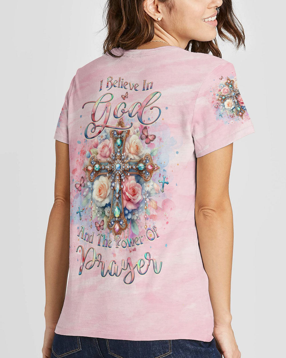 I Believe In God Women's All Over Print Shirt - Yhlt2903244