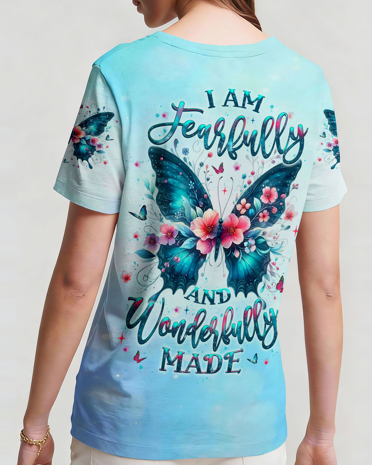 I Am Fearfully And Wonderfully Made Women's All Over Print Shirt - Yhlt2912251