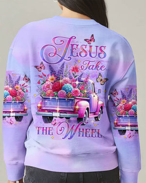 Jesus Take The Wheel Women's All Over Print Shirt - Yhlt3012244