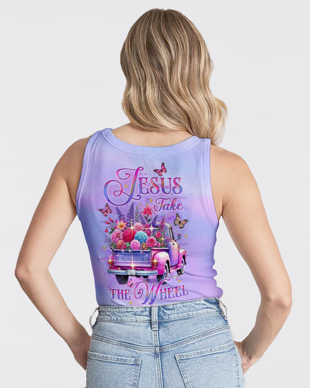 Jesus Take The Wheel Women's All Over Print Shirt - Yhlt3012244