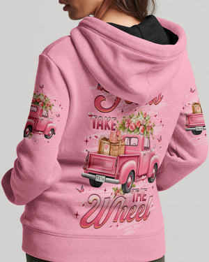 Jesus Take The Wheel Women's All Over Print Shirt - Yhlt3012253