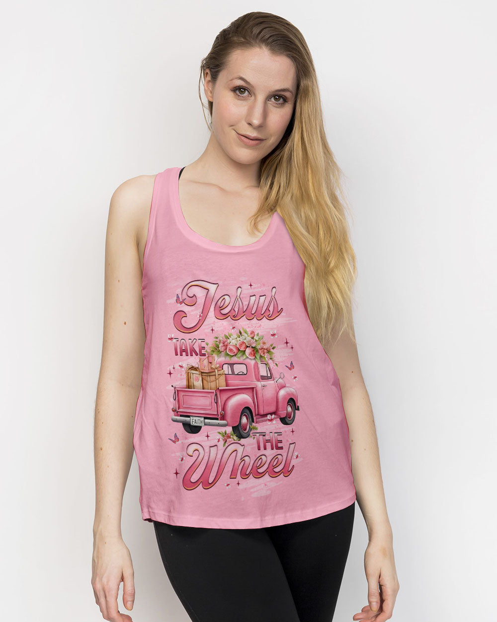 Jesus Take The Wheel Women's All Over Print Shirt - Yhlt3012253