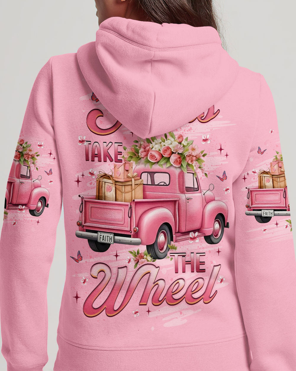Jesus Take The Wheel Women's All Over Print Shirt - Yhlt3012253