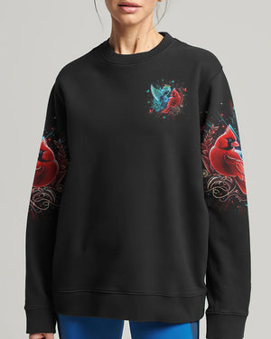 Cardinals Appear When Angels Are Near Women's All Over Print Shirt - Yhlt3103251