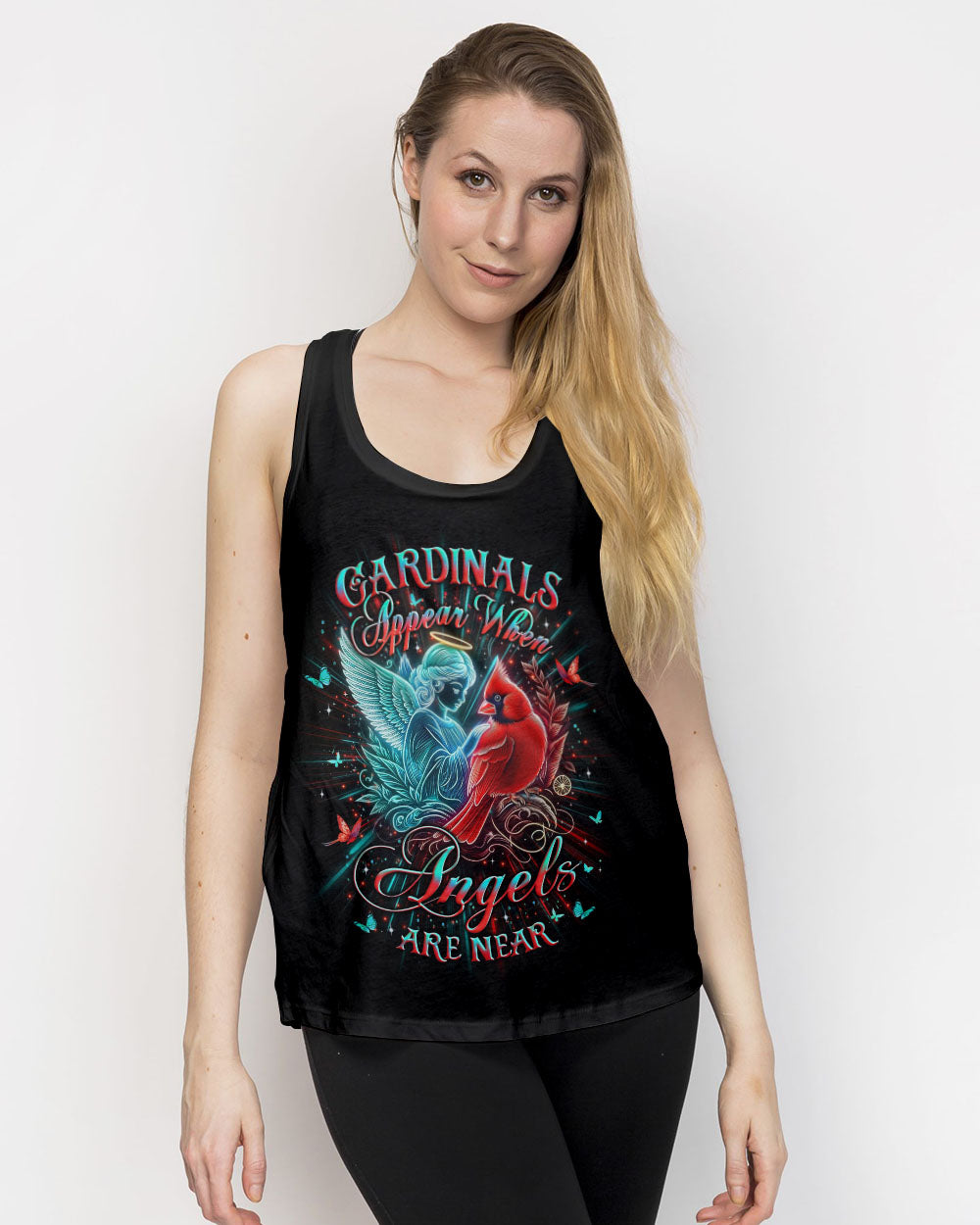 Cardinals Appear When Angels Are Near Women's All Over Print Shirt - Yhlt3103251