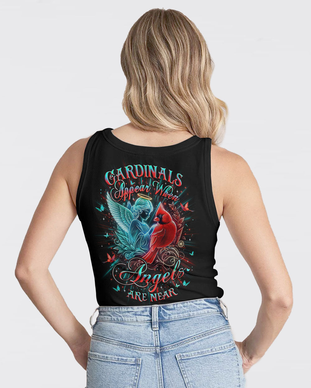 Cardinals Appear When Angels Are Near Women's All Over Print Shirt - Yhlt3103251