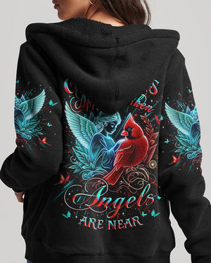 Cardinals Appear When Angels Are Near Women's All Over Print Shirt - Yhlt3103251
