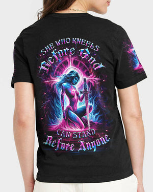She Who Kneels Before God Women's All Over Print Shirt - Yhlt1704242