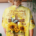 A Day Without Prayer Is A Day Without Power Women's All Over Print Shirt - Tytm2007233