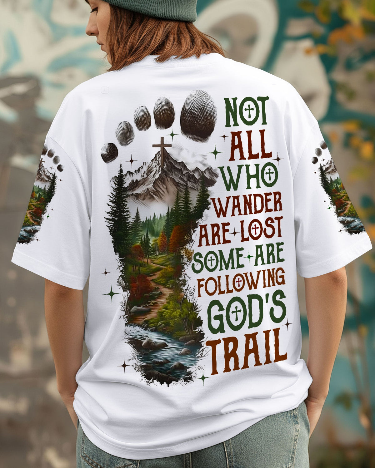 Not All Who Wander Are Lost  Women's All Over Print Shirt - Tlno1211251