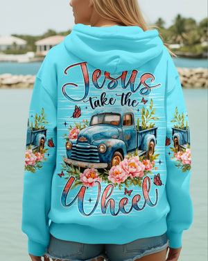 Jesus Take The Wheel Truck Women's All Over Print Shirt - Tlno2811252