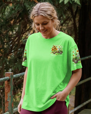Jesus Take The Wheel Truck Sunflower  Women's All Over Print Shirt - Tlno1704261