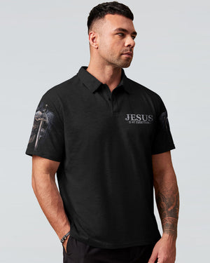 Jesus Is My God My King My Lord Warrior Men's All Over Print Shirt - Ri2406236