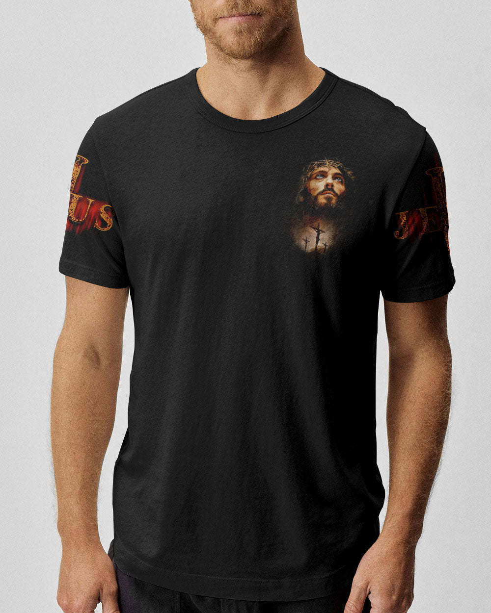 Jesus Is My Savior Crack Flag Men's All Over Print Shirt - Tltw260423