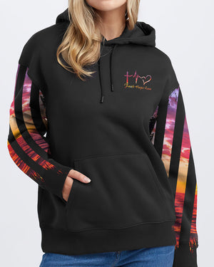 I Can Do All Things Through Christ Sunset Beach Women's All Over Print Shirt - Tlty2506231