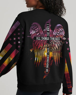 I Can Do All Things Through Christ Sunset Beach Women's All Over Print Shirt - Tlty2506231